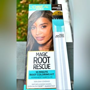 L’Oréal Magic Root Rescue sealed box 4G matches dark golden brown